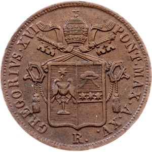 Vatican City, 1 Baiocco 1845, Rome