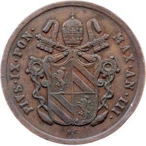 Vatican City, 2 Baiocchi 1848, Rome