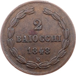 Vatican City, 2 Baiocchi 1848, Rome
