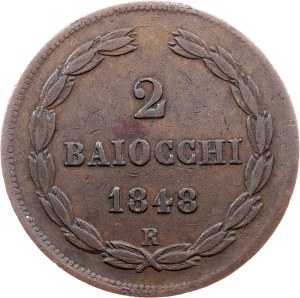 Vatican City, 2 Baiocchi 1848, Rome
