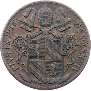 Vatican City, 1 Baiocco 1849, Rome