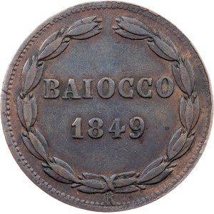 Vatican City, 1 Baiocco 1849, Rome