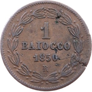 Vatican City, 1 Baiocco 1850, Rome