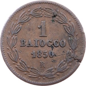 Vatican City, 1 Baiocco 1850, Rome