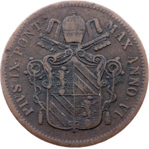 Vatican City, 1 Baiocco 1851, Rome