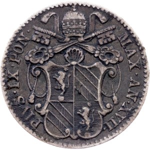 Vatican City, 5 Baiocchi 1862, Rome