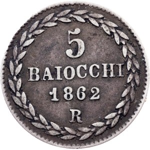 Vatican City, 5 Baiocchi 1862, Rome