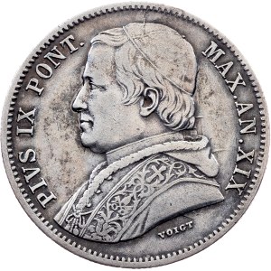 Vatican City, 20 Baiocchi 1865, Rome