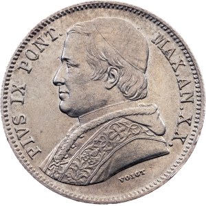 Vatican City, 20 Baiocchi 1866, Rome