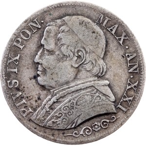 Vatican City, 1 Lira 1867, Rome