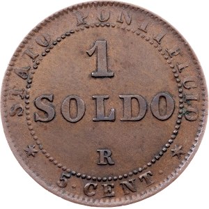 Vatican City, 1 Soldo 1867, Rome