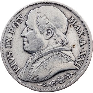 Vatican City, 2 Lire 1867, Rome