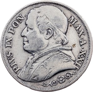 Vatican City, 2 Lire 1867, Rome