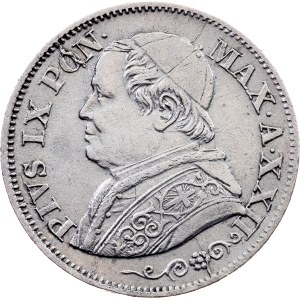 Vatican City, 10 Soldi 1868, Rome