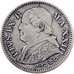 Vatican City, 10 Soldi 1868, Rome