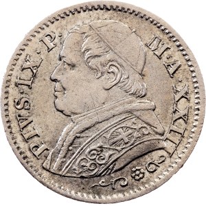 Vatican City, 10 Soldi 1869, Rome