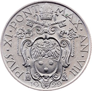 Vatican City, 1 Lira 1929