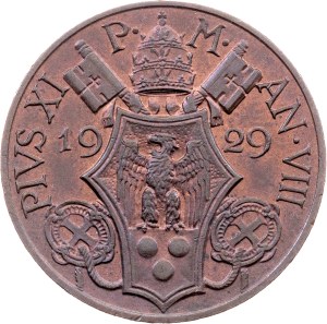Vatican City, 10 Centesimi 1929, Rome