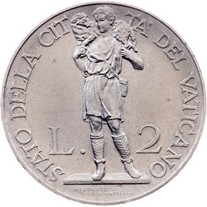 Vatican City, 2 Lire 1929