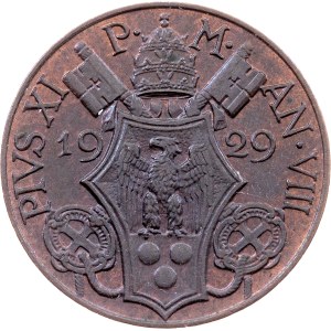 Vatican City, 5 Centesimi 1929, Rome