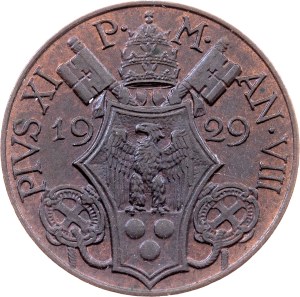 Vatican City, 5 Centesimi 1929, Rome