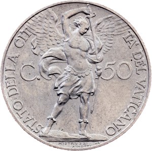 Vatican City, 50 Centesimi 1929
