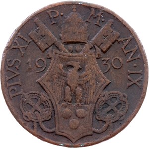 Vatican City, 10 Centesimi 1930, Rome