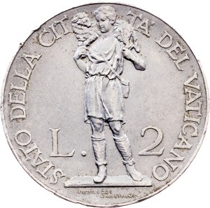 Vatican City, 2 Lire 1930
