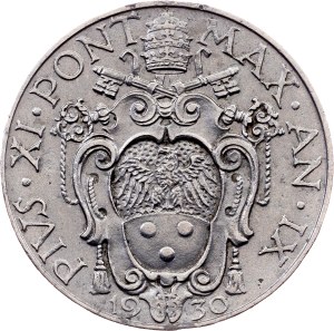 Vatican City, 50 Centesimi 1930, Rome