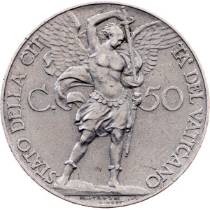 Vatican City, 50 Centesimi 1930, Rome