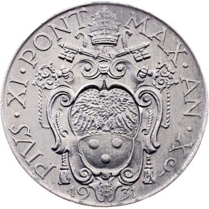 Vatican City, 1 Lira 1931