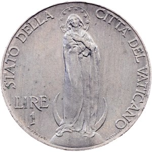 Vatican City, 1 Lira 1931