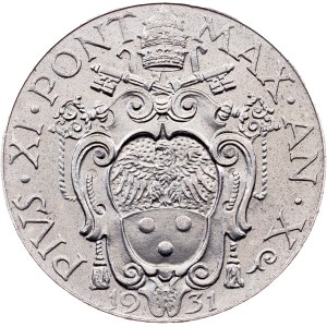 Vatican City, 2 Lire 1931