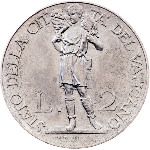 Vatican City, 2 Lire 1931
