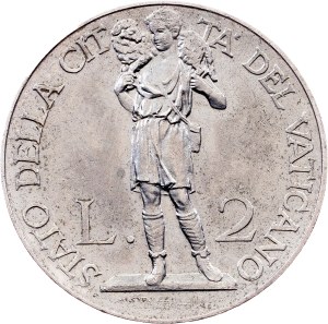Vatican City, 2 Lire 1931