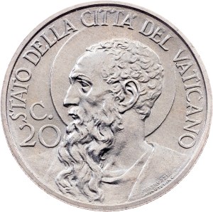 Vatican City, 20 Centesimi 1931, Rome