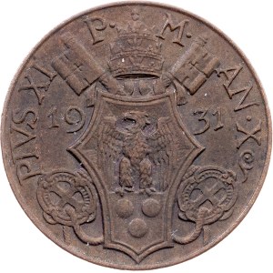 Vatican City, 5 Centesimi 1931, Rome