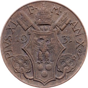 Vatican City, 5 Centesimi 1931, Rome