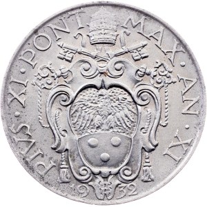 Vatican City, 1 Lira 1932