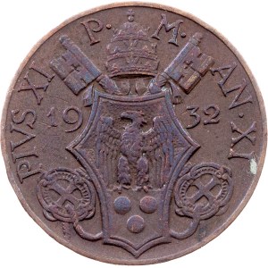 Vatican City, 10 Centesimi 1932, Rome