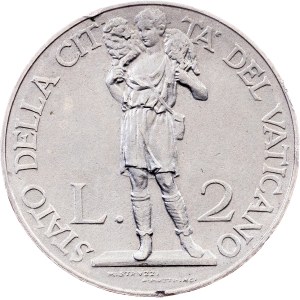 Vatican City, 2 Lire 1932