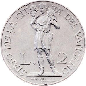 Vatican City, 2 Lire 1932