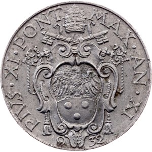 Vatican City, 50 Centesimi 1932, Rome
