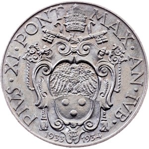 Vatican City, 50 Centesimi 1933-1934, Rome