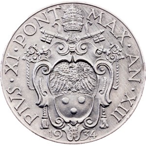 Vatican City, 2 Lire 1934