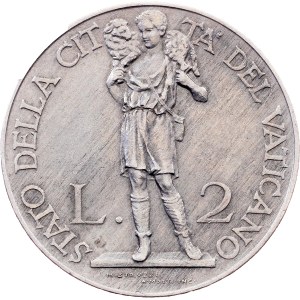 Vatican City, 2 Lire 1934
