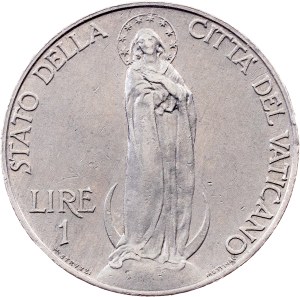 Vatican City, 1 Lira 1935