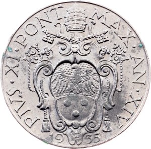 Vatican City, 2 Lire 1935