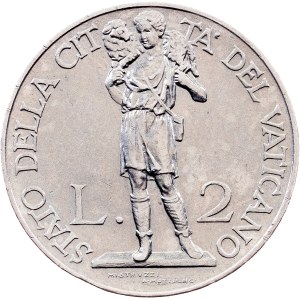 Vatican City, 2 Lire 1935