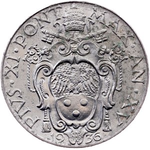 Vatican City, 50 Centesimi 1936, Rome